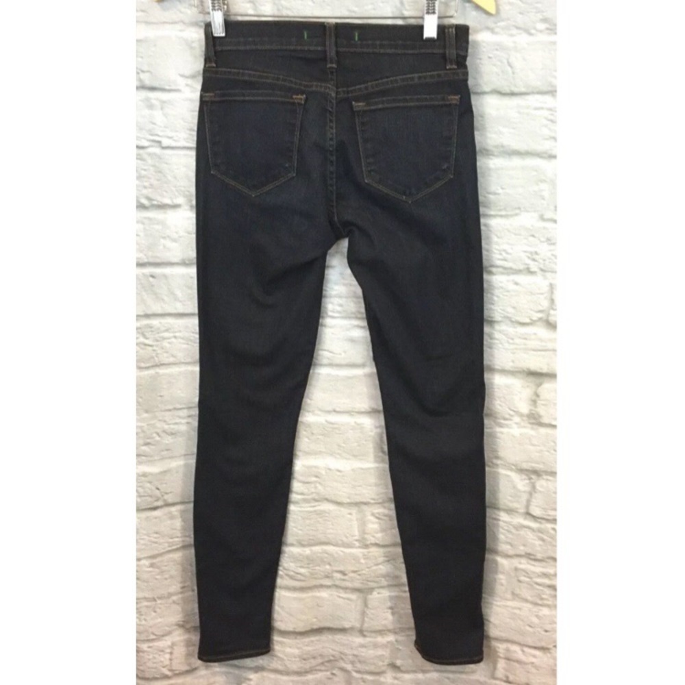 J Brand #811 DUKE Dark Wash Leg Patch Jeans - Picture 3 of 8
